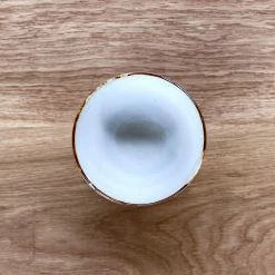 Kihara Japanese Artisan Arita Rice Bowl Gosu-zome Red