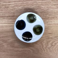 Arita Plate Small Gosu-zome Green&Blue Small Plate(10cm-15cm)