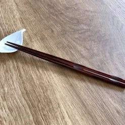 Ouchi-kougei Bamboo Chopsticks Brown Sazanami-Wave