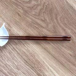 Ouchi-kougei Bamboo Chopsticks Brown Sazanami-Wave