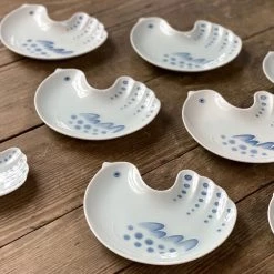 Hakusan Porcelain Petit Bird Tray Hakusan Porcelain