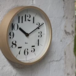 Riki Watanabe Riki Wooden Clock 20cm Home Decor 6 Riki Watanabe Riki Wooden Clock 20cm Home Decor