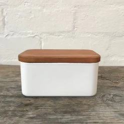 Table Accessories Noda Horo: Enamel Butter Case