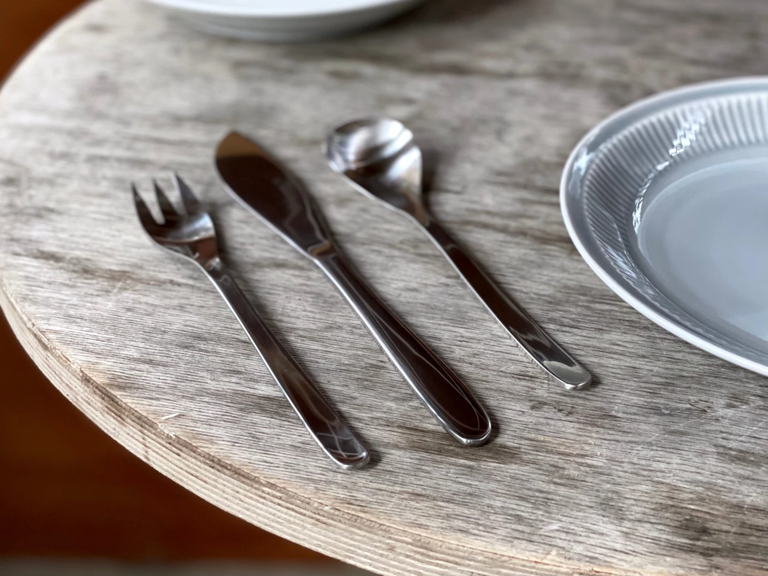 Dining & Tableware Sori Yanagi Design Stainless Steel Table 6P Setting (K,F,S 18p) 5 Dining & Tableware Sori Yanagi Design Stainless Steel Table 6P Setting (K,F,S 18p)