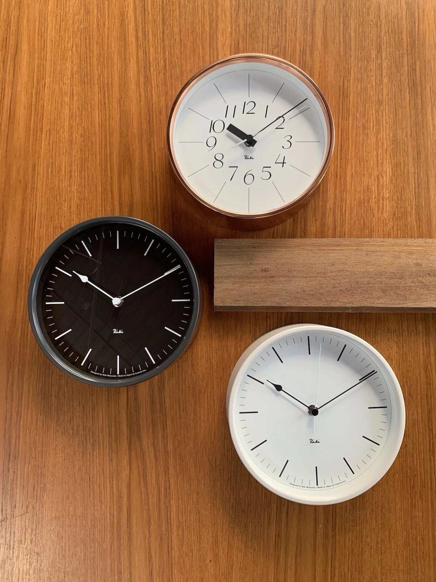 Riki Watanabe Riki Steel Clock White Home Decor 4 Riki Watanabe Riki Steel Clock White Home Decor