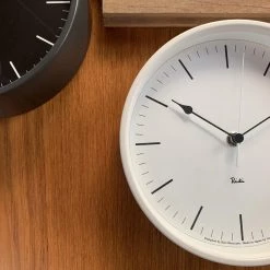 Riki Watanabe Home Decor Riki Steel Clock Black 9 Riki Watanabe Home Decor Riki Steel Clock Black