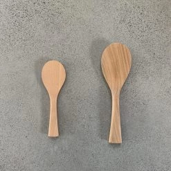 Miyajima Kougei Kitchen Miyajima Wooden Shamoji Rice Scoop (Round)