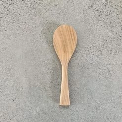 Miyajima Kougei Kitchen Miyajima Wooden Shamoji Rice Scoop (Round)