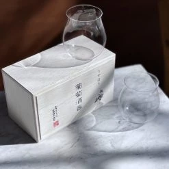 Shotoku Glass - Wine Glass Set Burgundy For Two