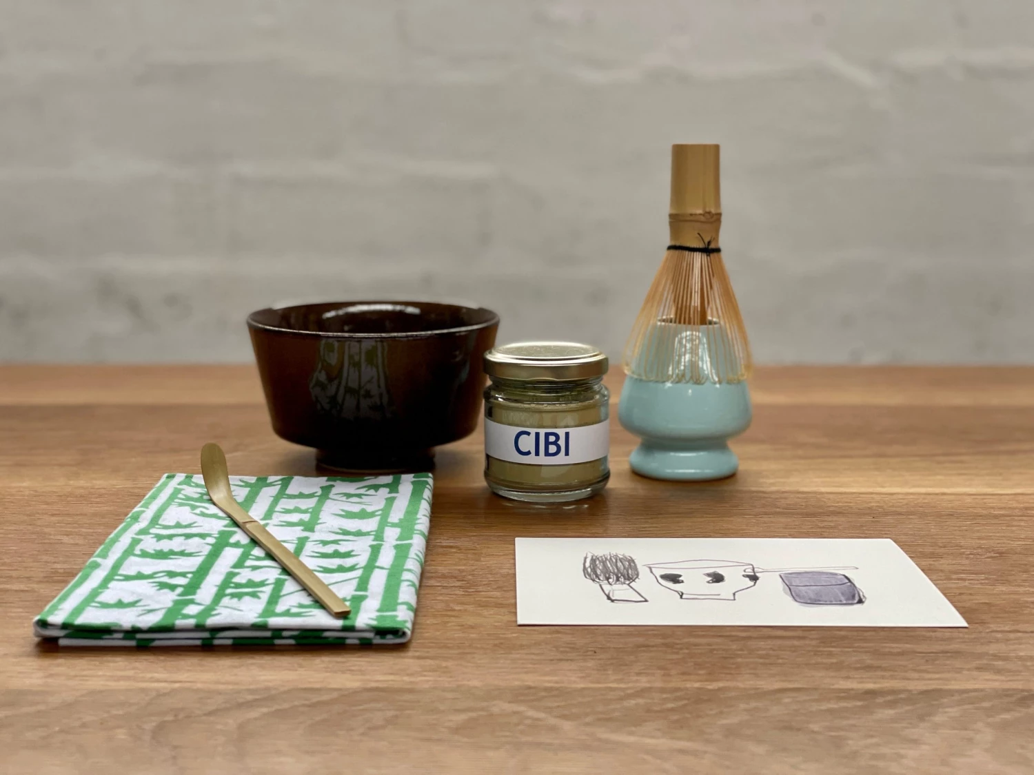 CIBI Tea & Coffee Matcha Set 6 CIBI Tea & Coffee Matcha Set