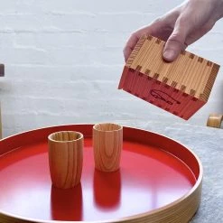 Odate Kougei Sha Magewappa Wooden Round Tray