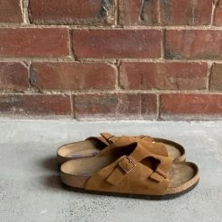 Birkenstock Zurich Suede/ Orange Mink Fashion