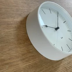 Riki Watanabe Riki Steel Clock White Home Decor 7 Riki Watanabe Riki Steel Clock White Home Decor