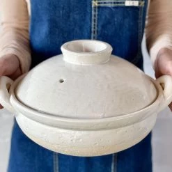 Nagatanien CIBI Autumn / Winter Selections Igamono Steam Pot Donabe White