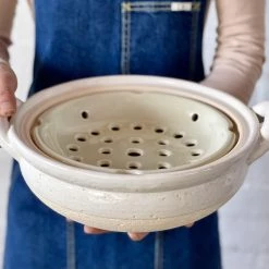 Nagatanien CIBI Autumn / Winter Selections Igamono Steam Pot Donabe White