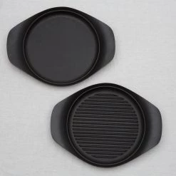 Sori Yanagi Nambu Tekki Oil Pan 22cm Japanese Cast Iron Pan