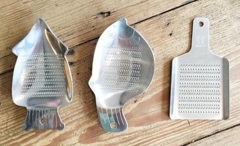 Kobo Aizawa Kitchen Stainless Steel Grater Squid 2 Kobo Aizawa Kitchen Stainless Steel Grater Squid