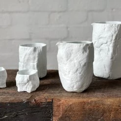 Hakusan Porcelain Dining & Tableware Stone Cup Tall