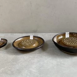 MUJUN Motoshige Ceramic Japanese Grater Suri Plate