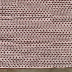 Kamawanu Tenugui - Hemp Leaves Red "Asa-no-ha" 5 Kamawanu Tenugui - Hemp Leaves Red