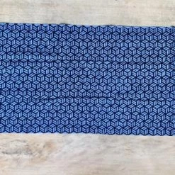 Kamawanu Tenugui - Basket Blue