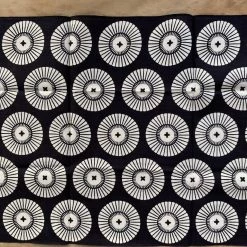 Kamawanu Tenugui - Japanese Umbrella Black