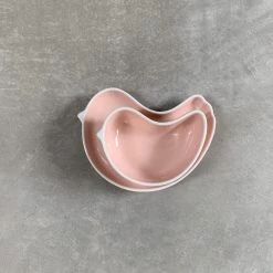 Hakusan Porcelain Pipi Bird Kids Plate & Bowl