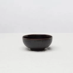 Hakusan Porcelain Ramen Bowl Black Dining & Tableware