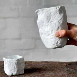 Hakusan Porcelain Dining & Tableware Stone Cup Tall