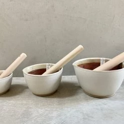 MUJUN Suri Bowl (L) Motoshige Mortar And Pestle
