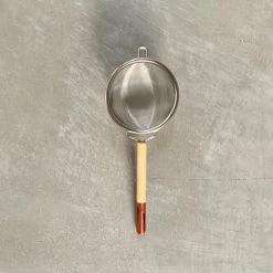 Kobo Aizawa Tea Strainer With Bamboo Handle Kitchen
