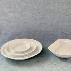 Hakusan Porcelain Yoshizubori Plate White 16.5cm Dining & Tableware